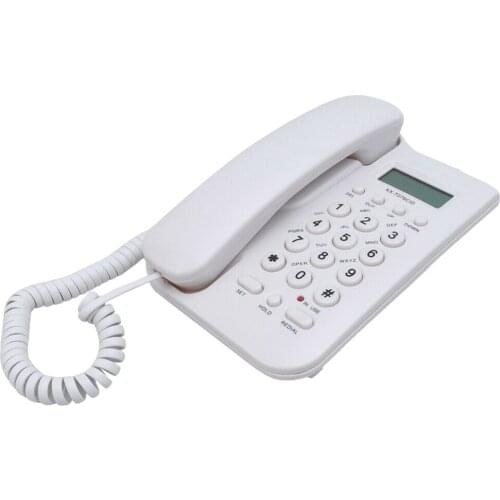Landline Telephone Desktop Digital English Call ID Display Portable Wireless Intercom Home Office Wall Mount Cordless Business