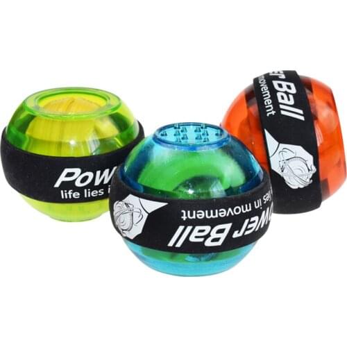 Hand Gyroscope Wrist Ball Muscle Power Ball Gym Hand Trainer Arm Exerciser Gyro Fitness Ball Hand Strengthener Force Equipments