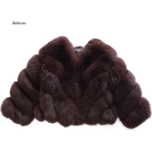 Korean Women Fur Coat Winter Female Short Coat Large Size 4Xl Faux Fur Coat Short Women Faux Fox Fur Coat