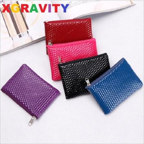 Stock Clearence Korean Weave Coin Purses Fashion Knitting Womens Casual Small Key Wallets Zipper Ladies Fashion Coin Bags H304