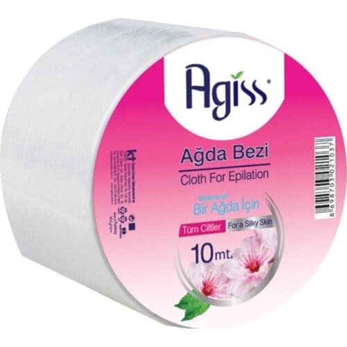Agiss Waxing Cloth 10 Mt Roll razor hair removal shaving body care cleaning lady care cotton wax Waxing Kit fast Heating
