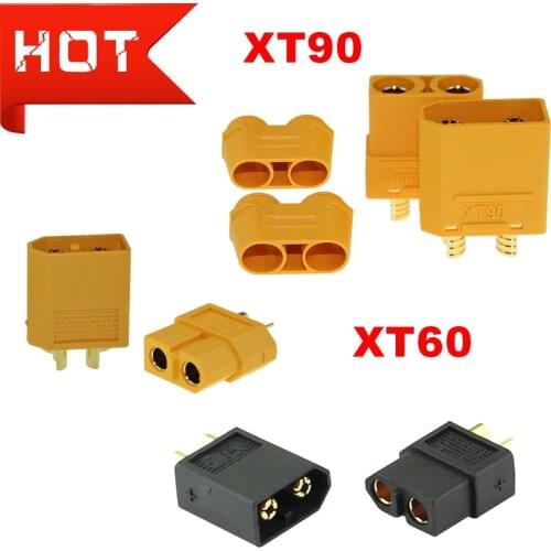 Amass XT60 XT-60 XT90 Male Female Bullet Connector Plug For RC Lipo Battery Wholesale For RC Lipo Battery Quadcopter Multicopter