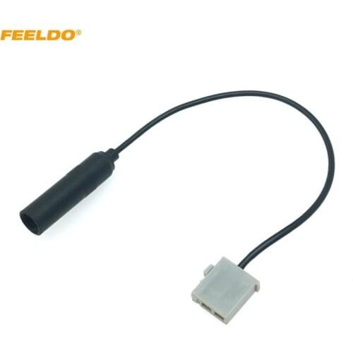 FEELDO Car Stereo Male Radio Antenna Adapter For Subaru Forester Legacy Outback Audio Aftermarket Parts Accessories #HQ6682