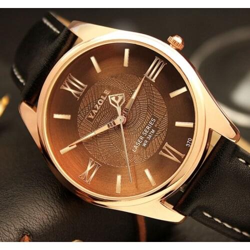 Yazole Watch Mens Watches Top Brand Luxury Men Watches Fashion Unique Designer Man Quartz Watch Business Gentlemen Clock 2020