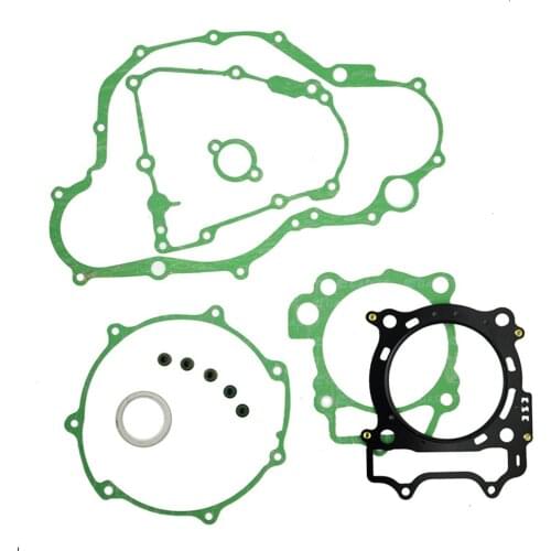 For Yamaha YZ450F 06-09 WR450F 07-09 Motorcycle Engine Cylinder Top End Gasket Kit Head Base Stator Clutch Cover Seals Set