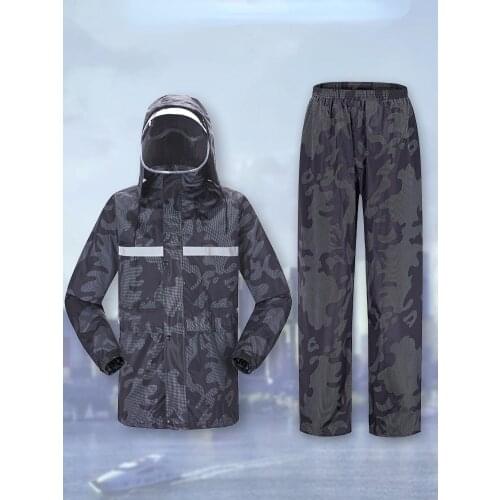 Electric Motorcycle Rain Coat Waterproof Breathable Ultralight Raincoat Jacket Hiking Adults Gabardina Mujer Rainwear EB5YY