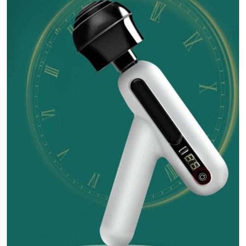 Mini Portable Massage Gun Usb Charging Electric Fascia Muscle Gun Neck Relief Fitness Massager Pain Exercise Machine Relaxa X5O9