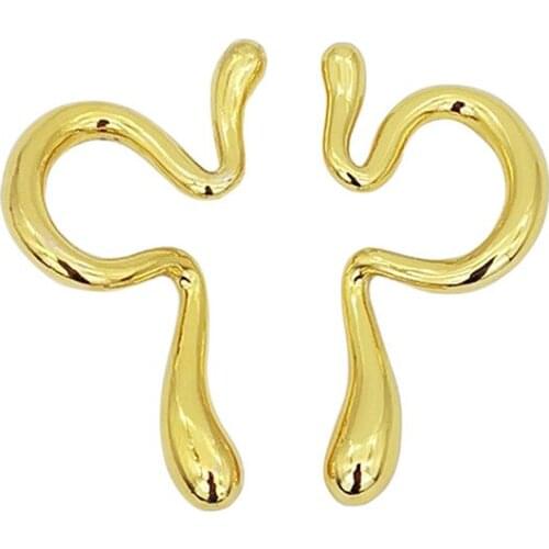 European and American snake shaped ear clip ear bone clip without ear hole