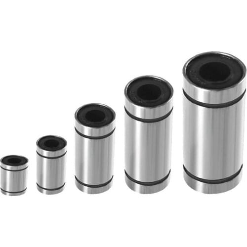 LM8UU CNC Linear LM10UU Bearings LM16UU LM6UU LM12UU LM20UU LM8LUU LM12LUU LM16LUU Linear Bushing 8mm