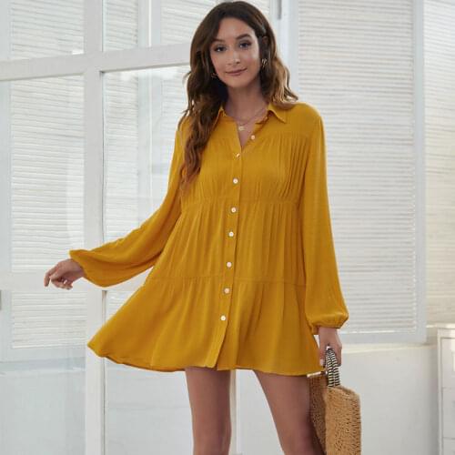 MILES Fashionable Shirt Dresses