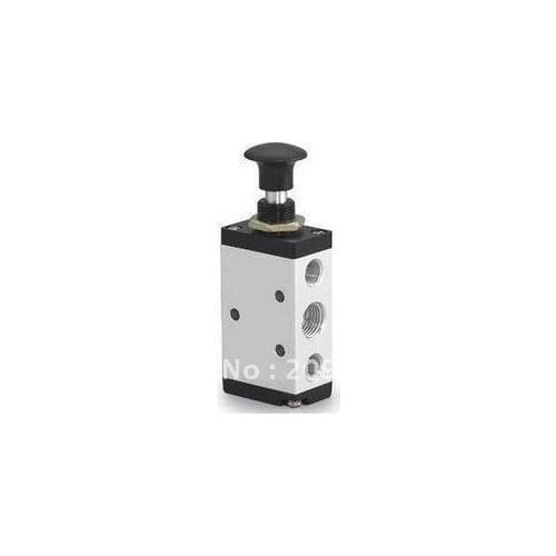 1x 5 port 2 pos 1/4" BSP Hand Draw Pneumatic Valve 4R210-08 Hand Return