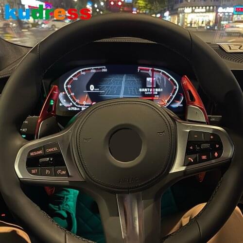 For BMW 5 Series G30 7 Series G11 G12 X3 G01 X4 G02 M5 F90 2017 2018 Steering Wheel Shift Paddle Shifter Extended Car Styling 2p