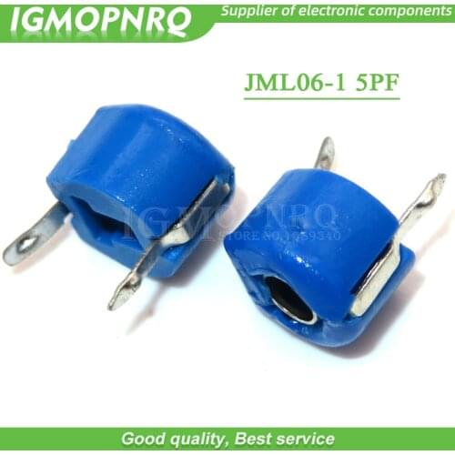 20pcs 5P 5PF 6mm JML06-1 DIP trimmer Adjustable capacitor