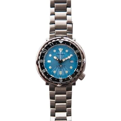 PROXIMA luxury mens diver watches,tuna dive men automatic watch 30Bar waterproof sport wristwatch C3 luminous NH35 ceramic bezel