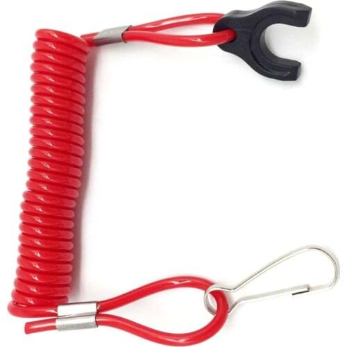 2021 New 1PC Boat Outboard Engine Motor Lanyard Kill Stop Switch Safety Tether For TOHATSU