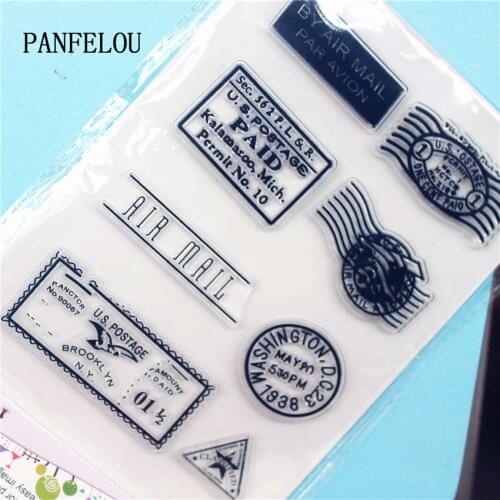 Stamp The Watermark Clear Stamp DIY Silicone Seals Scrapbooking/Card Making/Photo Album Decoration Supplies Sheets