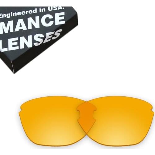 ToughAsNails Resist Seawater Corrosion Replacement Lenses for Oakley Frogskins Lite Sunglasses Clear Yellow