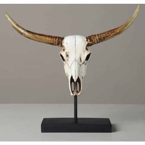 European grade resin deer head ornaments Home Furnishing jewelry living room crafts art to decorate the living room wall