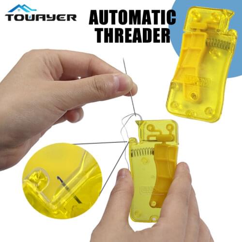 Automatic Threader DIY Tool Household Manual Automatic Threader With Spring Automatic Threader Threader Household Accessories