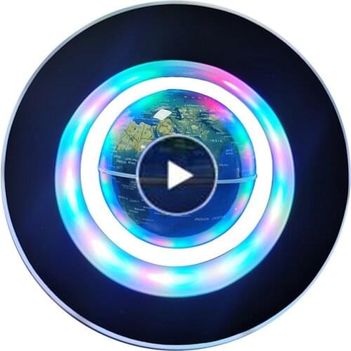 1 Pcs Magnetic Levitation Globe Student school teaching equipment Night light globe Creative Gifts 110/220V AC European power