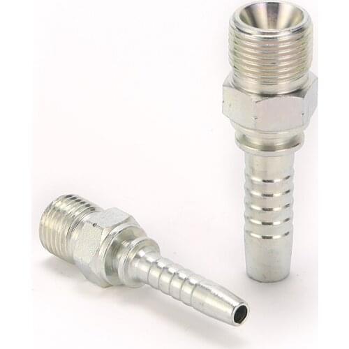 12611-08-06 Carton Package BSP Male Swivel 60deg cone seal hose connector fitting