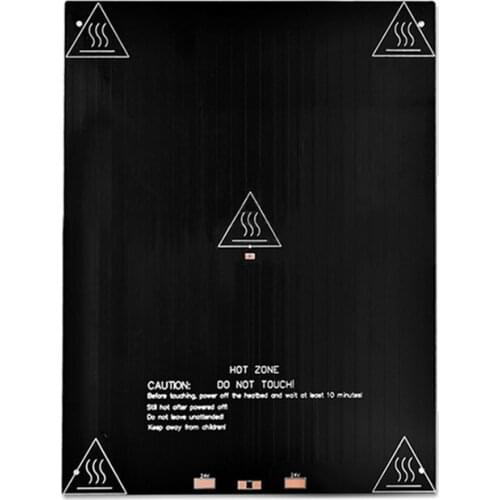 3D printer accessories MK3 24V aluminum substrate heating bed 400*300*3mm heating bed