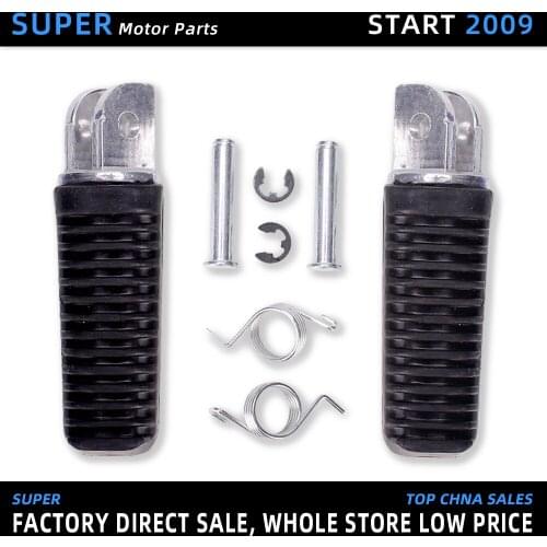 Motorcycle Accessories Front Footrests Foot Peg Rests For Yamaha XJR400 XJR1300 XJR FZ400 FZ600