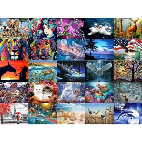 5D Diamond Painting DIY Mosaic Diamond Painting Home Decoration Cross Stitch Embroidery Complete Kit Wall Decoration HolidayGift