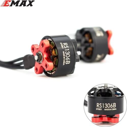 EMAX RS1306B 2700KV 4000KV Brushless Racing Motor 3-4S RS1306 Version 2 Motor for RC FPV RACER Quadcopter