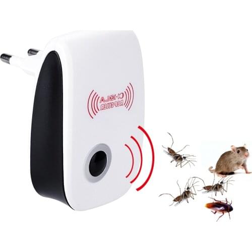 Electronic mosquito repellent Rodent Contro Ultrasonic Pest Repeller EU/US Plug Indoor Cockroach Mosquito Insect Killer