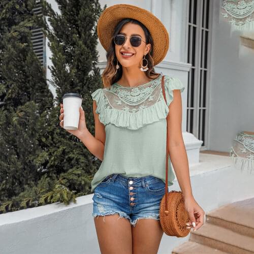 ILUKiss Womens Chiffon Blouses