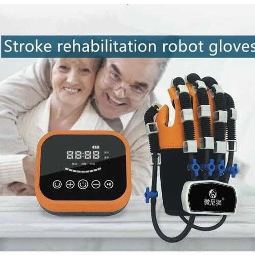 Mini Lion Rehabilitation Robot Glove Hand Rehabilitation Device for Stroke Hemiplegia Hand Function Recovery Finger Trainer