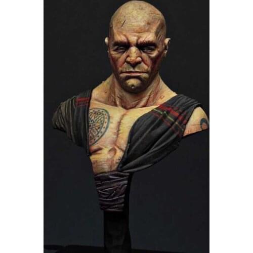 1/16 Scale Unpainted Resin bust Villain collection bust