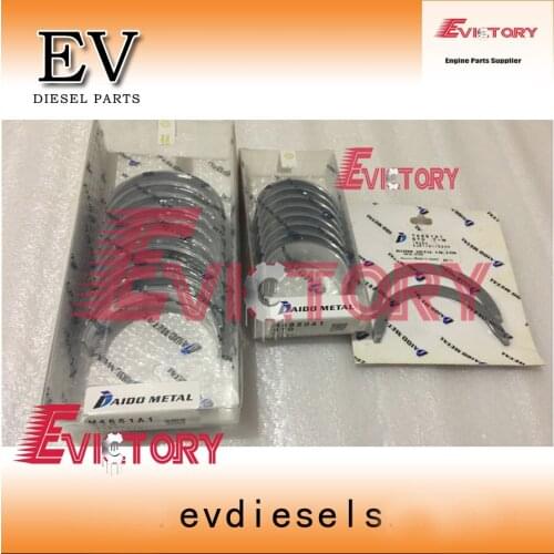 4JB1 4JB1T main/Crankshaft bearing +4JB1 con rod bearing for Excavator