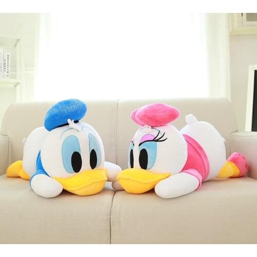 Disney Couple Plush Toys Duck Doll Children Ragdoll Cute Dolls Girls Large Gifts Mickey birthday present