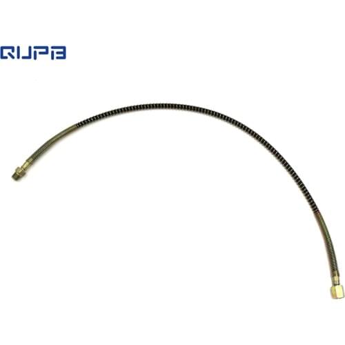 QUPB Paintball HPA Hose with Spring Wrapped 60cm 9000PSI G1/8'' Female 1/8'' NPT Male Thread HSP003