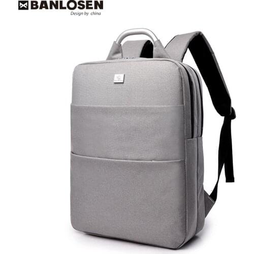 Banlosen New Arrival 15.6 Inch Backpack With External Charging USB Function Laptop Backpacks Anti-theft Business Travel Bag Male
