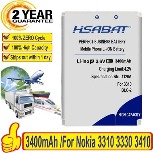 BLC-2 3300mAh Battery for Nokia 3310 3330 3410 3510 5510 3530 3335 3686 3685 3589 3315 3350 3510 6650 6800 3550