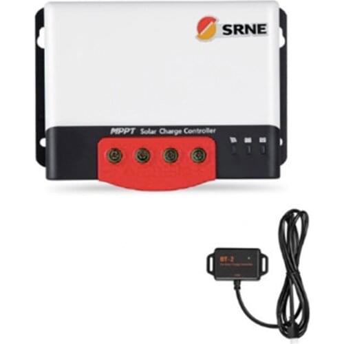 MPPT 40A SRNE MC2440N10 12V24V Auto Solar Charge Controller for lithium batteries solar PV regulator Charger with BT-2 RM-6 LCD