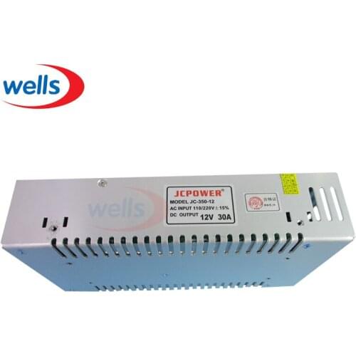 AC 110V 220V to DC 12V 30A 360W Lighting Transformers Regulated Switching Power Supply Driver For 5050 3528 RGB led Strip Light