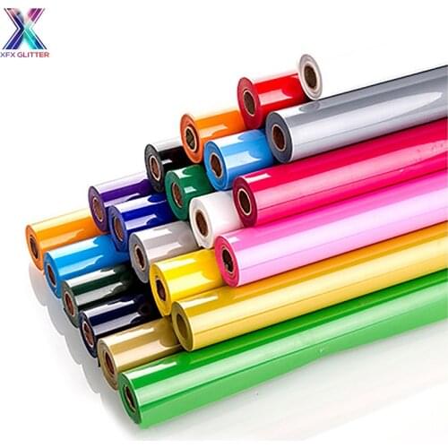 XFX HTV 25x30.5cm Heat Transfer Vinyl PVC Iron on Vinyl for T-Shirt HTV Vinyl for Cricut T-shirt Iron on HTV Heat Stickers Vinyl