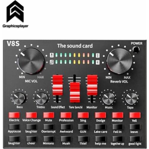 Bluetooth sound card live broadcast equipment Web live entertainment for mobile phone/PC