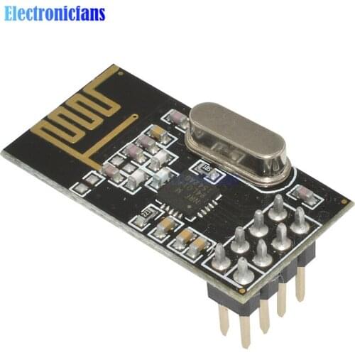 10Pcs Mutipoint Communication 125 Channels NRF24L01 + 2.4GHz Antenna Wireless Transceiver Module High GFSK Efficiency