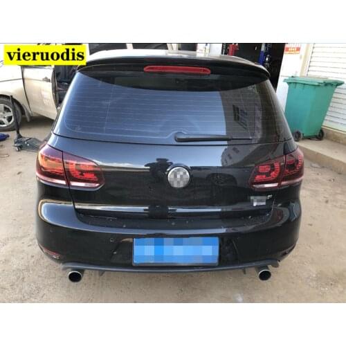 2010 2011 2012 2013 For Golf 6 Spoiler rear spoiler For Volkswagen Golf 6 Spoiler high quality ABS By DIY color or primer