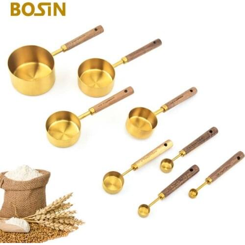 Scale Measuring Spoon Set Kitchen Tools Coffee Sugar Premium Stackable Scoop Cake Baking Measuring Cups For Liquid Seasoning