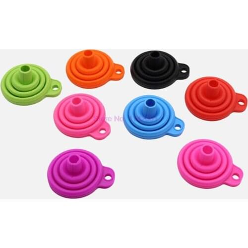 500pcs diamond Embroidery Accessories Tool Convenient Foldable Silicone Funnel DIY Diamond Painting Tools Diamond Mosaic Tools