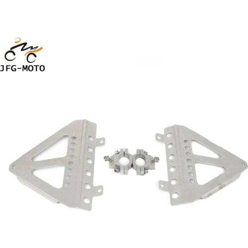 Motorcycle Aluminum Radiator Guard Side Cover Bracket For HONDA CRF250R CRF 250R 2014 2015 2016 Dirt Bike
