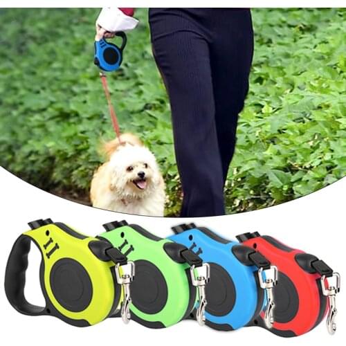 Dogs Pet Products Retractable Dog Leash Automatic Flexible Dog Puppy Cat Traction Rope Belt Dog Leash for Small Mediumdog Puppy