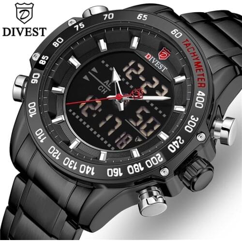 DIVEST Mens Quartz Watch