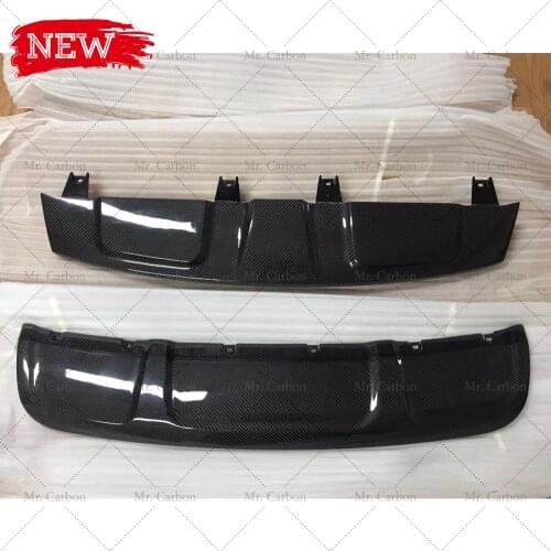 FOR MASERATI LEVANTE OEM STYLE CARBON FIBER FRONT/REAR BOTTOM PROTECTION BOARD TUNING PART FOR LEVANTE FRONT LIP/REAR DIFFUSER